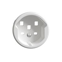 Frontset FH zu Steckdose T25 weiss