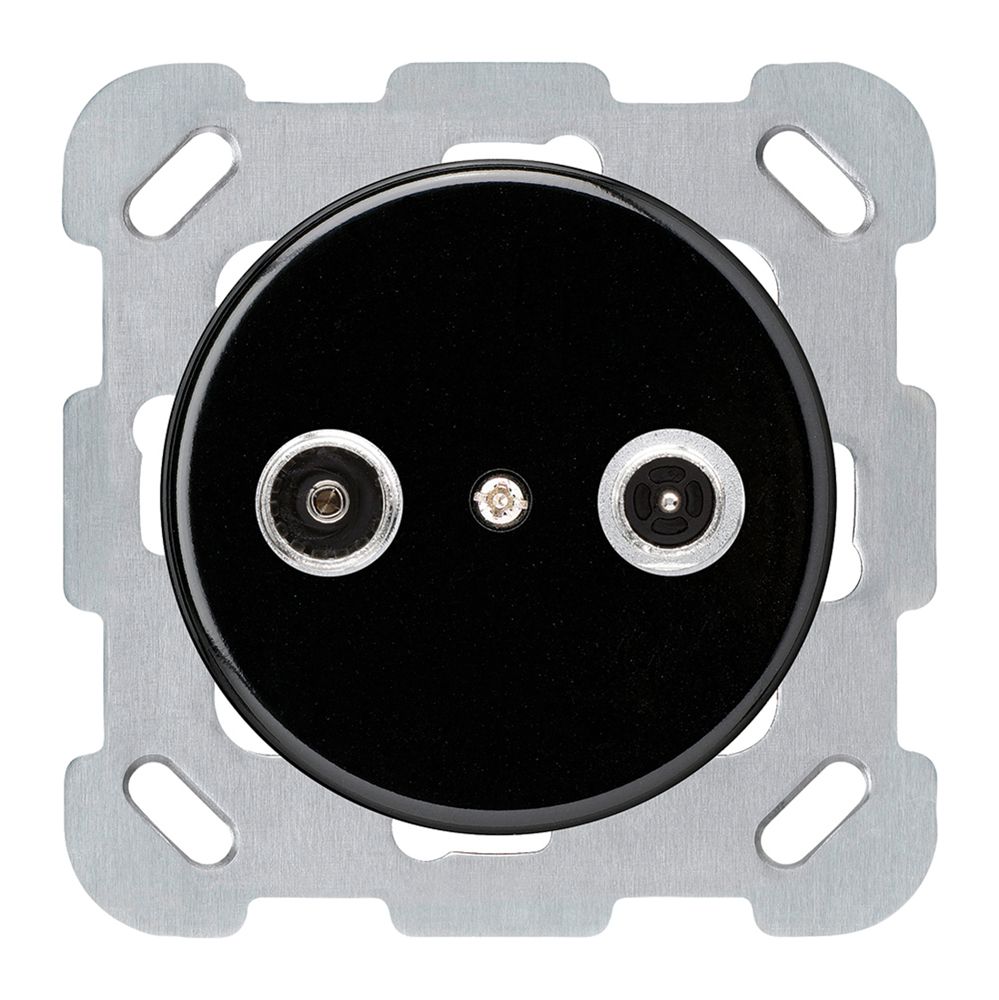 UP-Antennendose basico TV-R Bauart B 23dB 2GHz schwarz