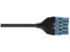 Anschlussleitung Woertz 49345/C2 5×2.5mm² 250V 20A 2m bl Stecker-frei Cca