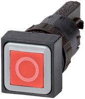 Drucktaster Eaton Q25D-10 rot "O" Ø16mm flach
