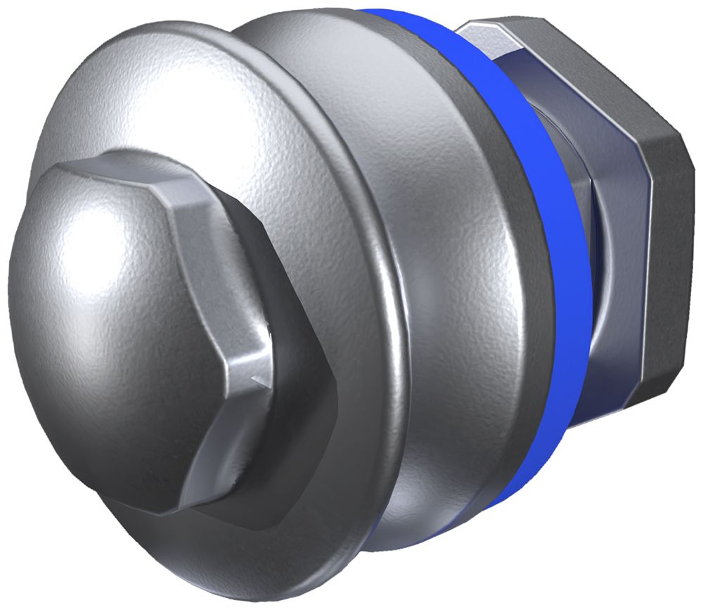 Tappo di chiusura Rittal SZ 4000.300 M12 1.5mm con compens.d.pressione PA nero