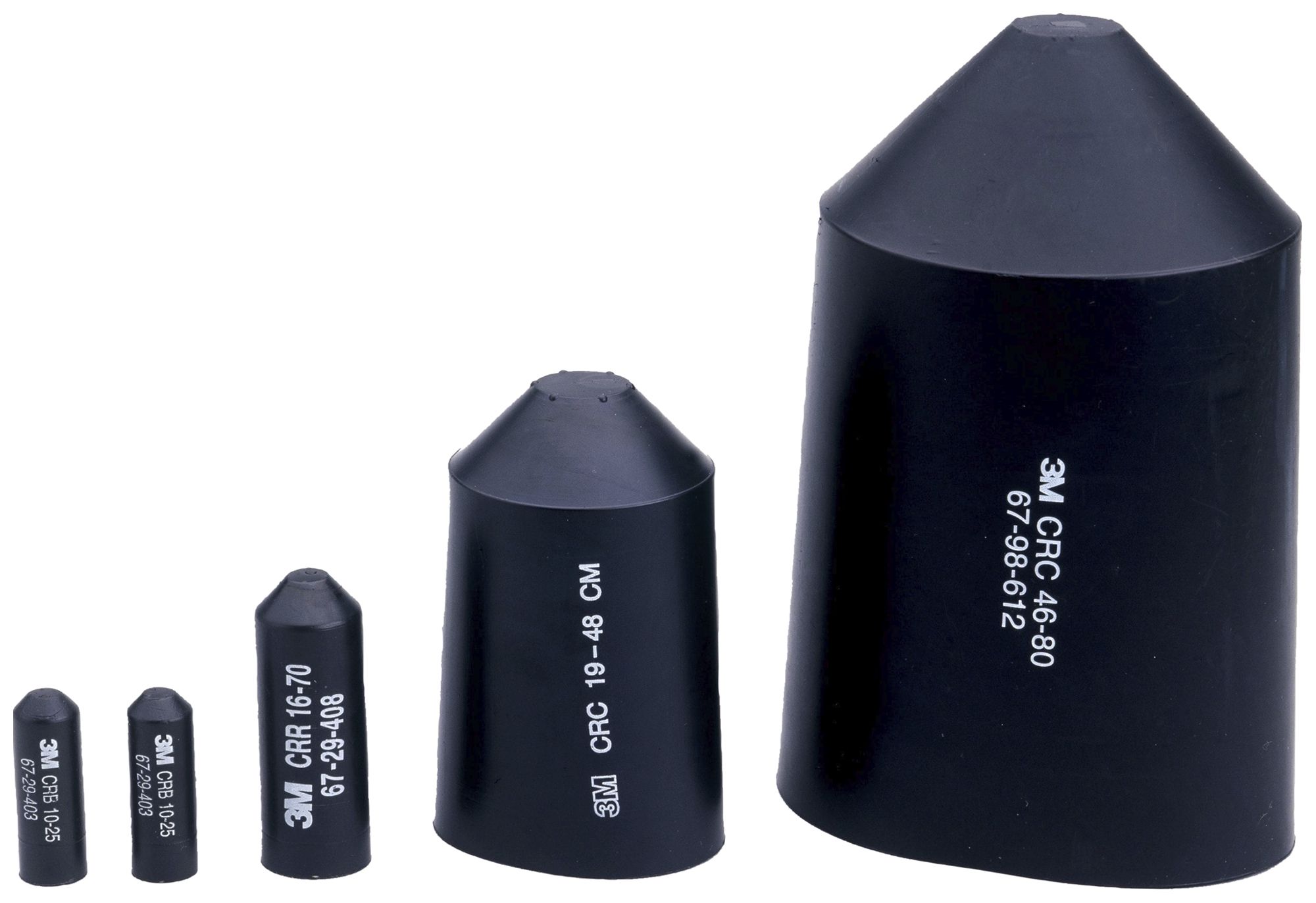 Schrumpfendkappe 3M SKE 63/25 schwarz für Kabel 25…50mm