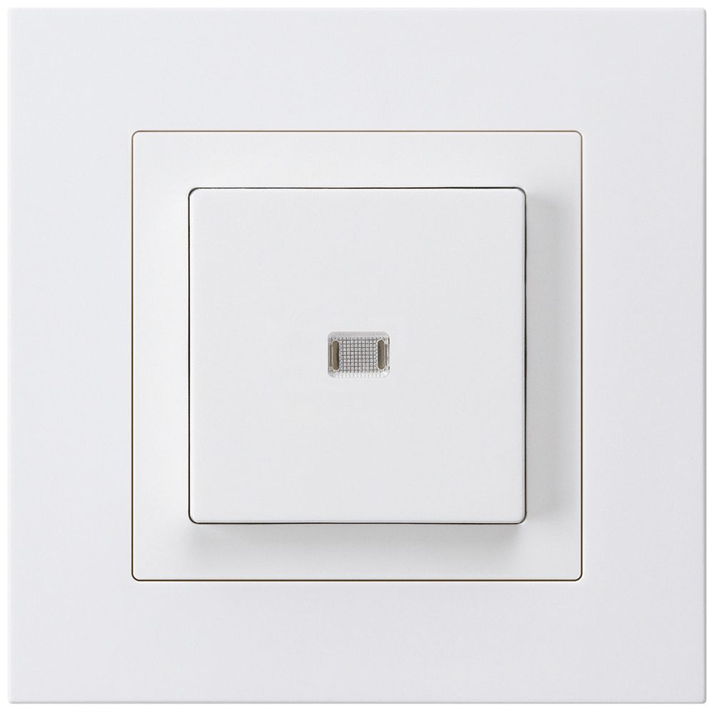 UP-Leuchtdruckschalter kallysto.pro 3/1L weiss