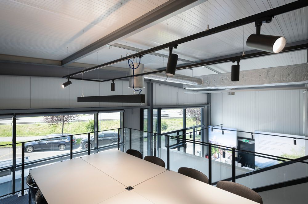 Spot LED SLV 3~ NUMINOS L DALI 28W 2715lm 4000K 60° Ø100×213mm nero