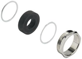 Kabelverschraubung WM KV 16-M PG16 1.41×8.5…15mm Messing IP65 Silber