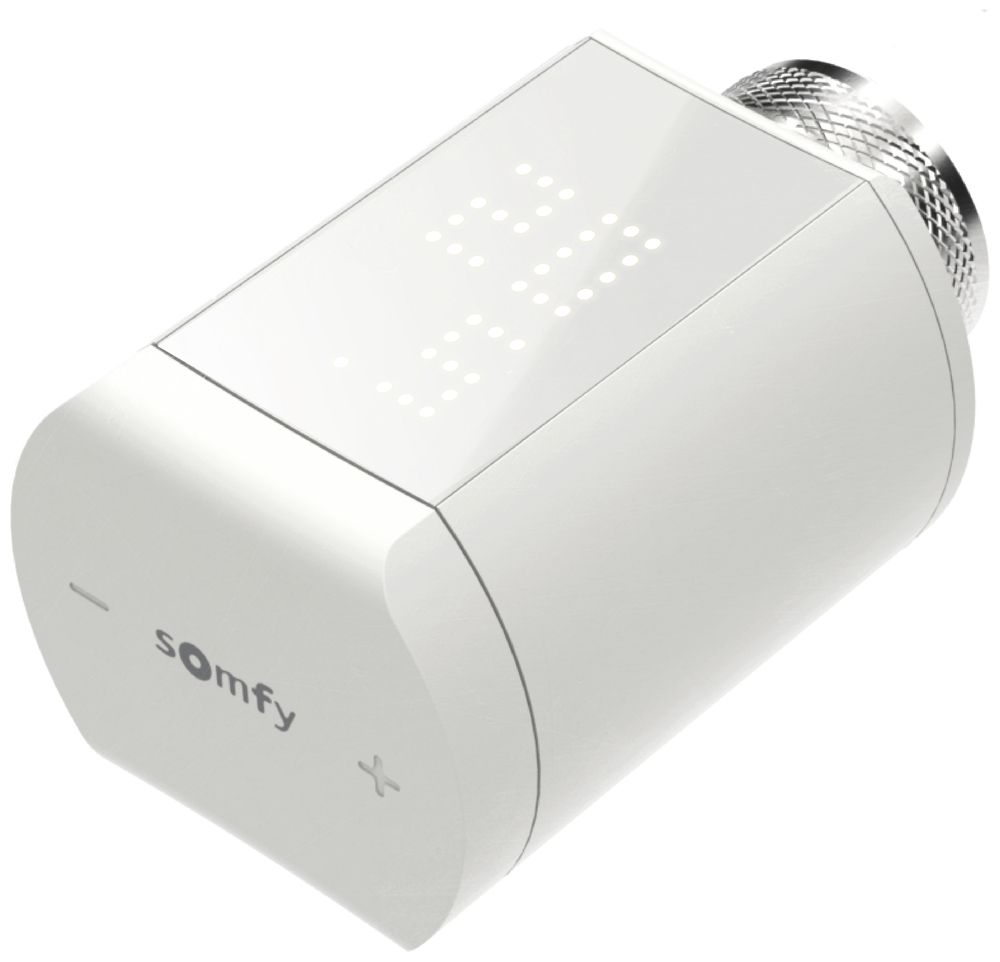 RF-Stellantrieb Somfy TaHoma io, batteriebetrieben, M28/M30×1.5, weiss