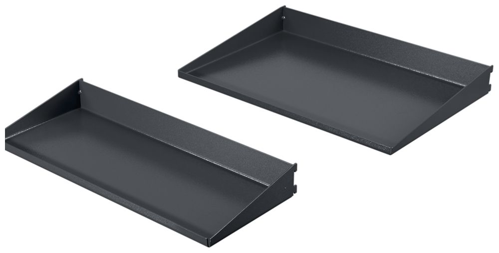 Étagère Rittal AS 4051.101 pour WS540 510×200mm noir acier 2pcs