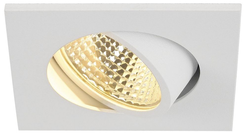 EB-LED-Deckenleuchte SLV NEW TRIA 68 SQUARE 5.3W 300lm 2700K EB-Ø68mm weiss