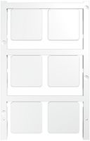 Gerätemarkierer Weidmüller MultiCard SM selbstklebend 27×27mm PA66 weiss