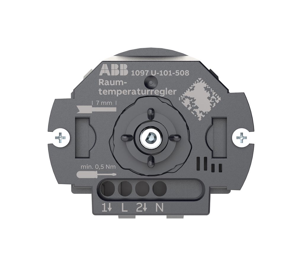 Raumthermostat ABB SIDUS GE-E heizen NO/NC 230VAC/10A 5…30°C