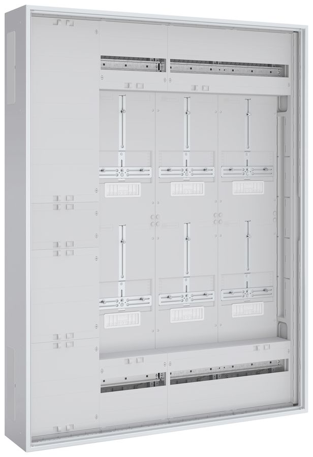 UP-Feldverteiler PrismaSeT XL IP44 2-reihig 6 Zählerplätze 1050×1400×210mm