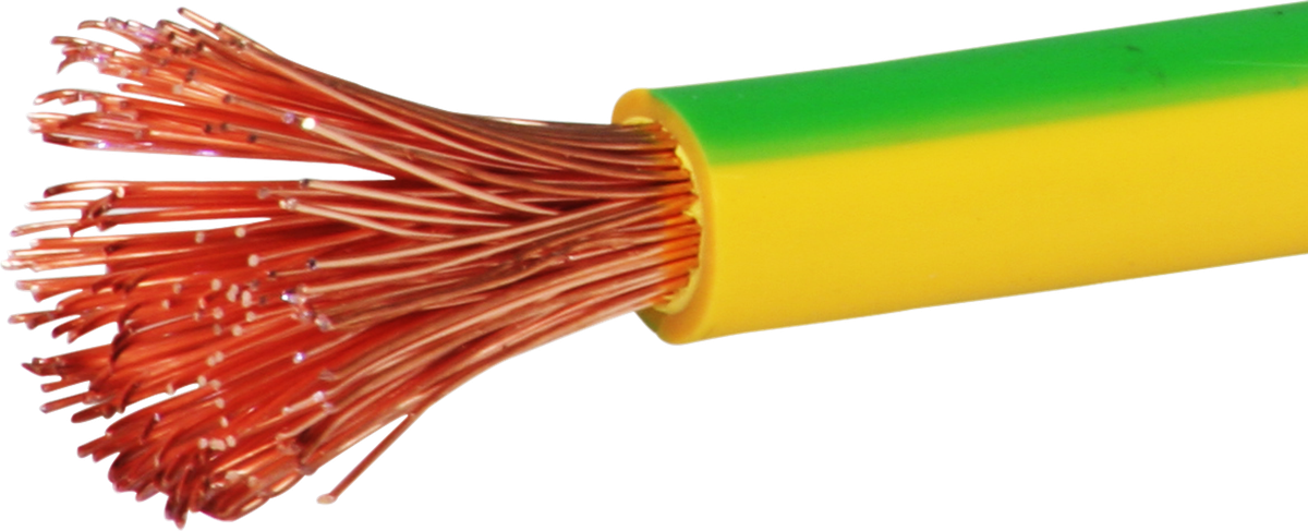 T-Litze 25mm² grün-gelb Eca