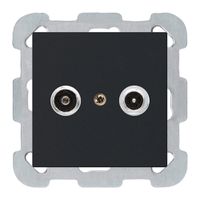 UP-Antennendose kallysto R/TV Bauart B 10.5dB 2GHz schwarz