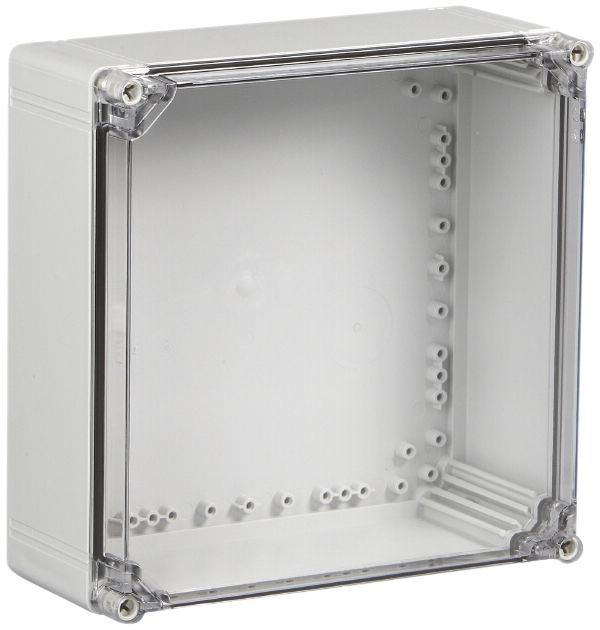 Apparategehäuse RW CUBO O 300×300×130mm OPCP transparent