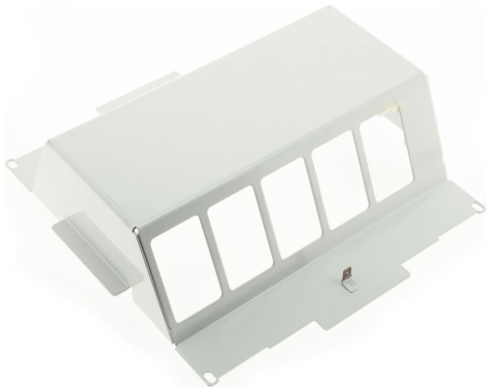 Einbausatz Woertz leer 2×5 FLF für WAK250/95 oder DAK250 lichtgrau