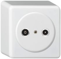 AP-Antennendose basico TV-R 14dB 2GHz weiss