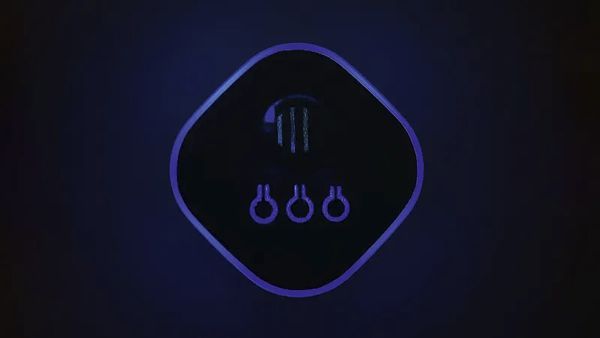 AP-Funkgong-Set A. Steffen 4.5VDC 84dB eckig weiss