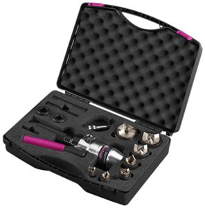 Set di perforatori per lamiera Rittal AS 4055.070 16.2…63.5mm 7 perfor 2 perno