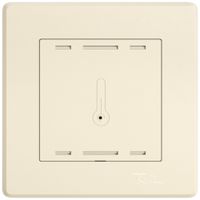 UP-Raumtemperatursensor EDIZIO.liv Wiser SNAPFIX® K+ 230V 96×96mm cr