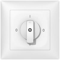 UP-Drehschalter SIDUS B 0/2L weiss