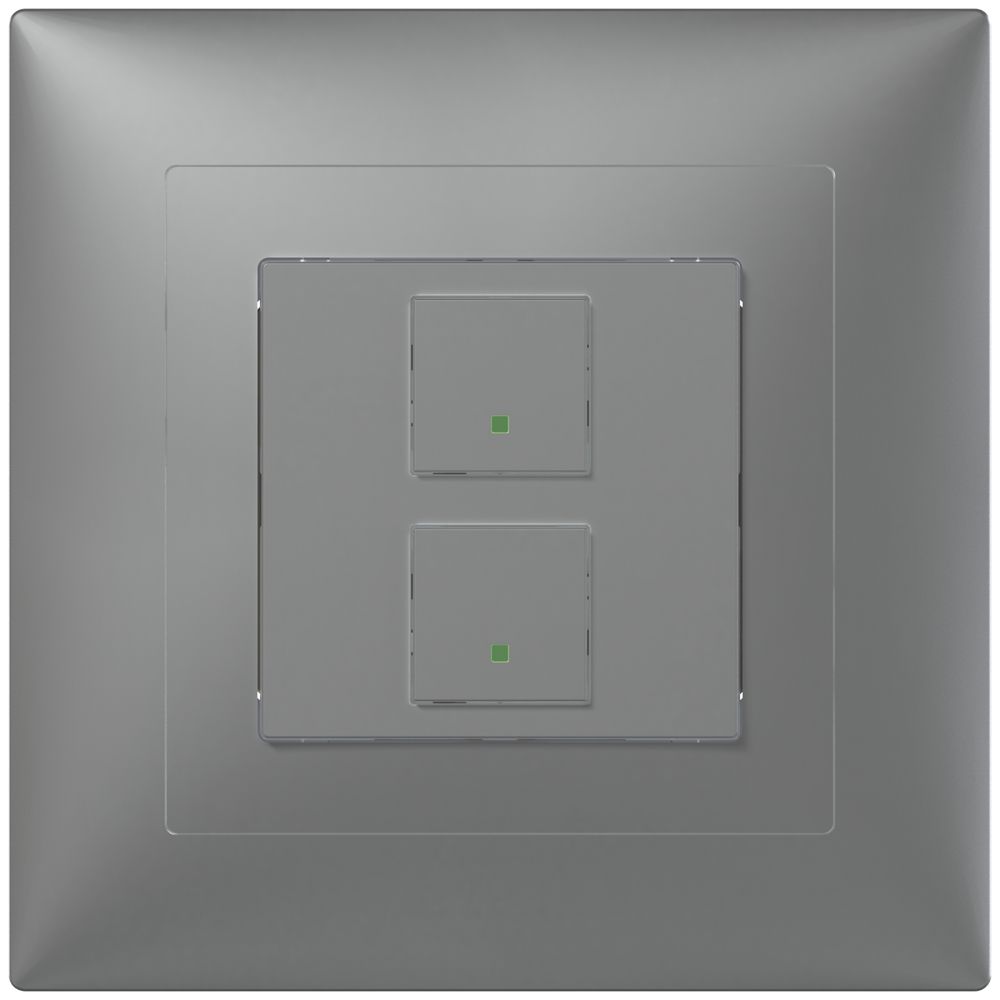 UP-Frontset B ABB SIDUS alu zu Sensor 1×free@home