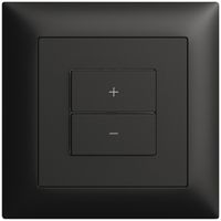UP-Abdeckset zu Dimmer 1K/2T Edue Wiser schwarz