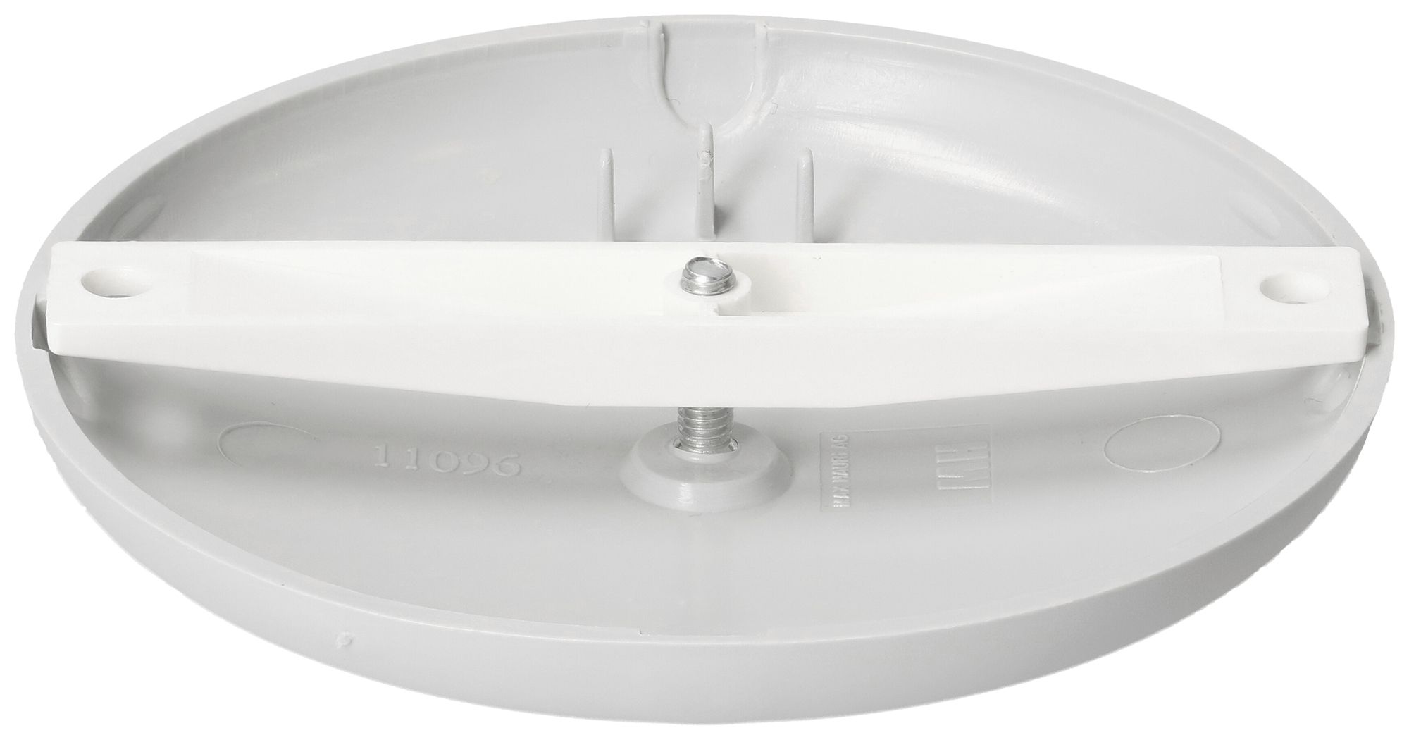 Deckenrosette MH mit M4 Schraube Ø95×13mm lichtgrau