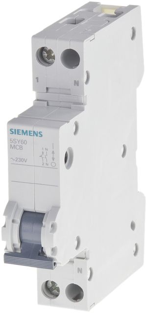 Leitungsschutzschalter Siemens SENTRON 5SY6 1LN C-20A 6kA 1TE
