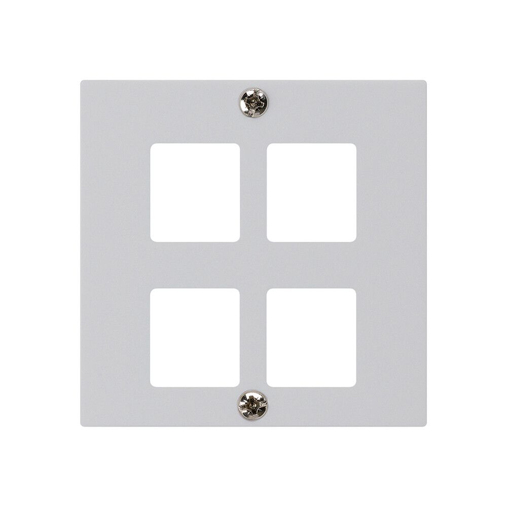 Placca frontale HMS kallysto per 4 moduli grigio chiaro