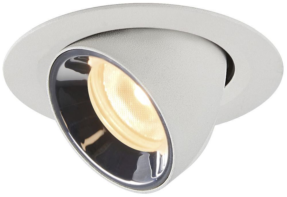 EB-LED-Downlight SLV NUMINOS GIMBLE XS, 7W 200mA 730lm 3000K 20° ws/chr