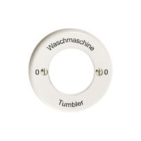 Frontset 0-Waschmaschine-0-Tumbler weiss für Schlüsselsch.