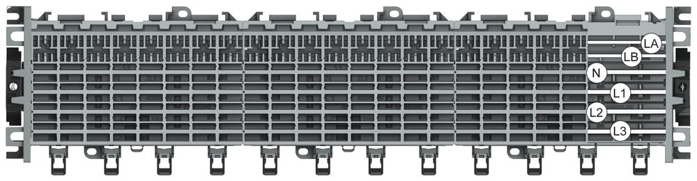Starterpaket SMISSLINE TP ZLS905, für 48TE, 3LN-LA-LB, 125A