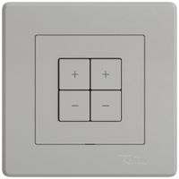 Station sec.variateur ENC EDIZIO.liv Wiser SNAPFIX® 2 canaux 4 touches grc