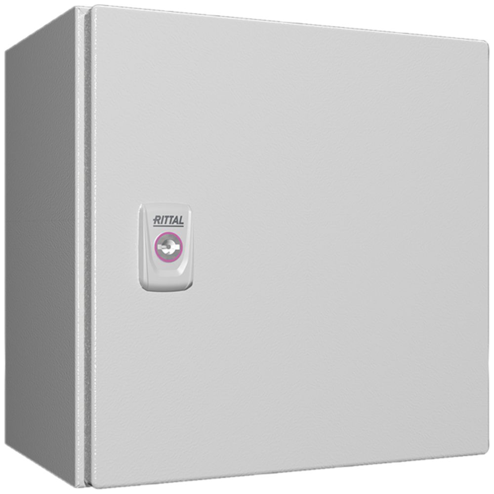 Kompakt-Schaltschrank Rittal AX, 1-türig, IP66, 300×300×210mm, Stahlblech