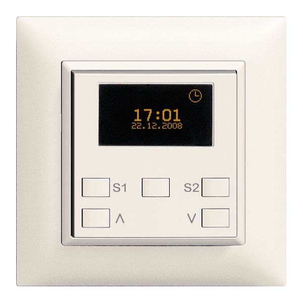 Timer astro. INC motore/scena 1c/2t ZEP EDIZIOdue bianco