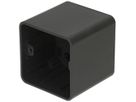 Boîtier AP MAX HAURI 1×1 65×65×65mm anthracite