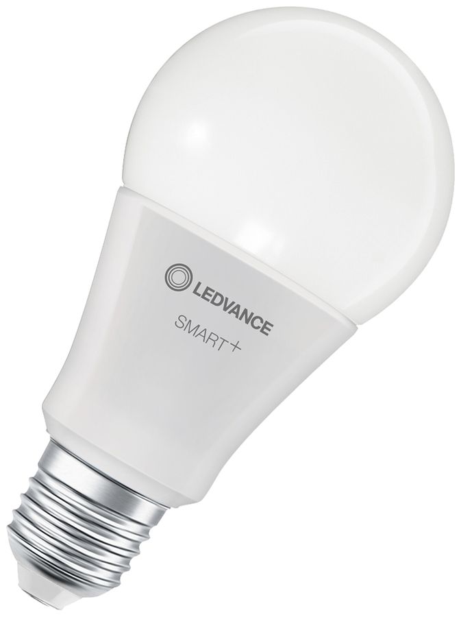 Lampe LED LEDVANCE SMART+ MATTER E27 14W 1521lm RGBW WiFi Ø70×137mm type A mat