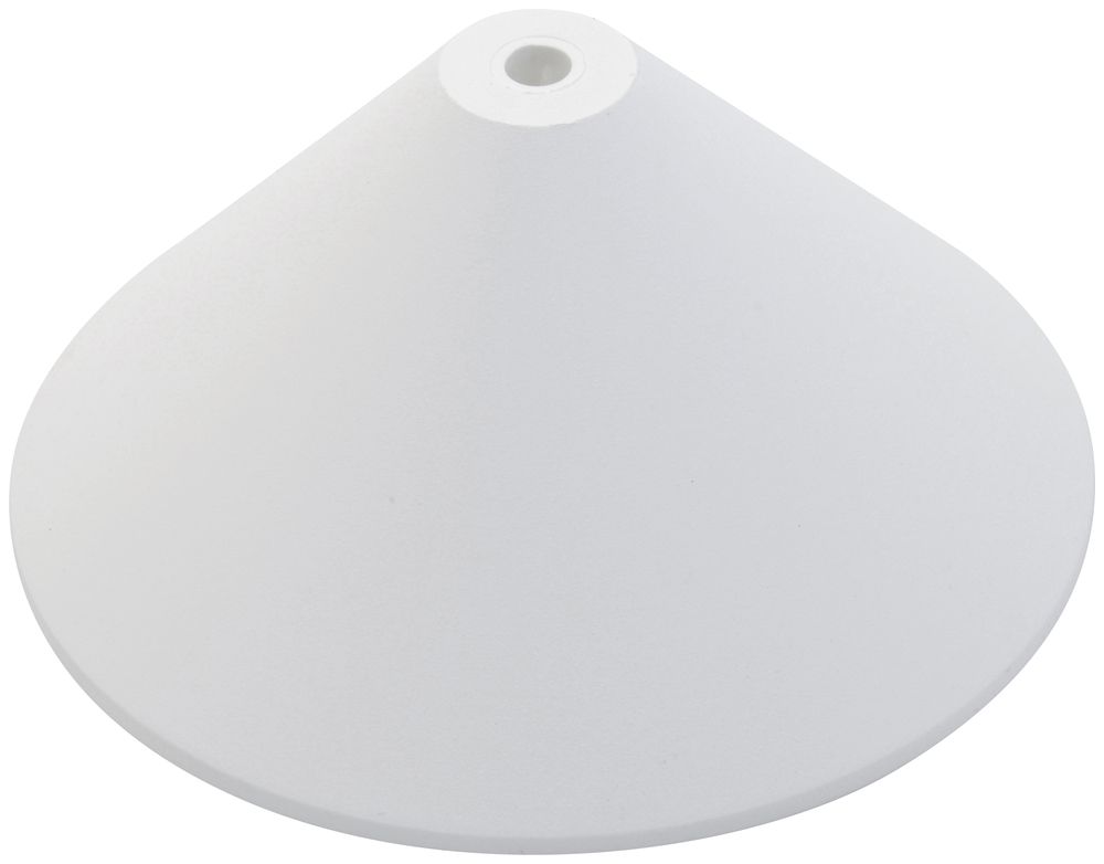Baldachin MH Isolierstoff Ø120×60mm weiss