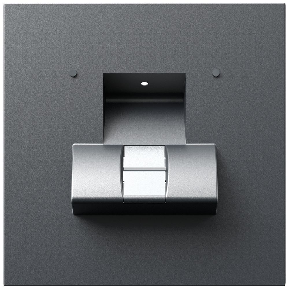 Fingerprint-Modul Siedle 1 100 grau 99×99×43mm