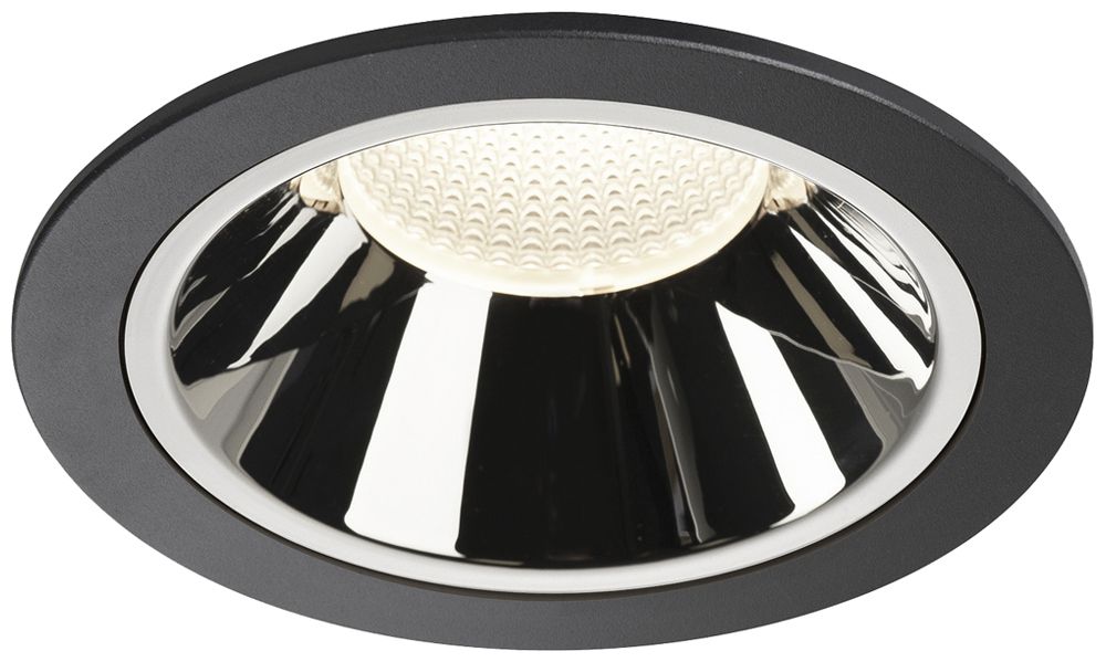 LED-Downlight SLV NUMINOS XL 37.4W 3750lm 4000K 55° DIM Ø160×108mm sz/Cr
