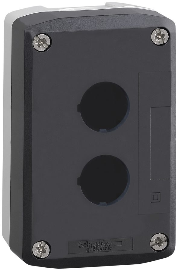 Boîte de commande AP Schneider Electric 2 éléments gris clair