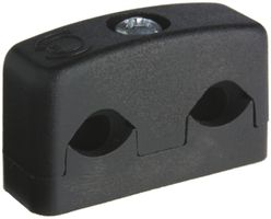 Brida per cavo 2×7…10mm Woertz nero