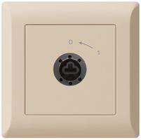 UP-SchwenkTaster 0<-1/2L kallysto.line beige für Schloss ohne Zylind