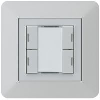 Tasto INC kallysto.trend KNX 4×LED RGB s/e-link grigio chiaro