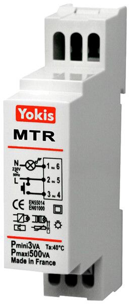 Relais à impulsion AMD Yokis 5…300VA 230V 2.2A