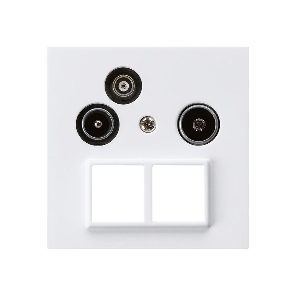 UP-Antennendose R/TV-Daten HMS kallysto A 19dB weiss