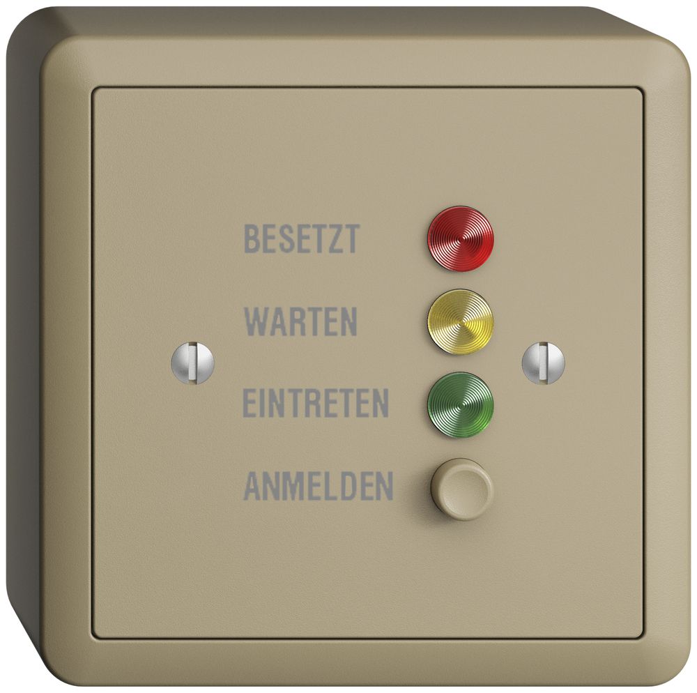AP-Türstation für Rufleuchte deutsch, EDIZIOdue sand