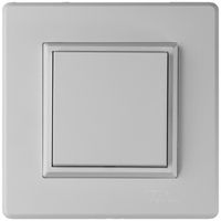 AP-Funktaster ALADIN EnOcean EDIZIO.liv 1K/1T batterielos hellgrau