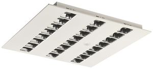 EB-LED-Deckenleuchte Sylvania OPTIX 625 ALU PIR 27W 3600lm 4000K DIM weiss
