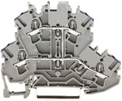 Doppelstockklemme WAGO TOPJOBS (L) 2.5mm² grau